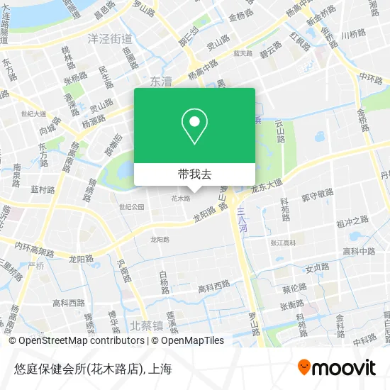 悠庭保健会所(花木路店)地图