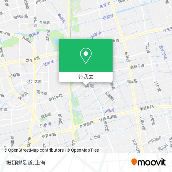 姗娜娜足道地图