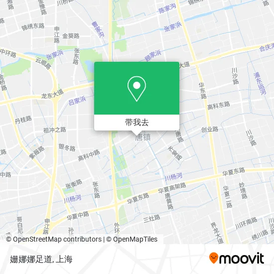 姗娜娜足道地图