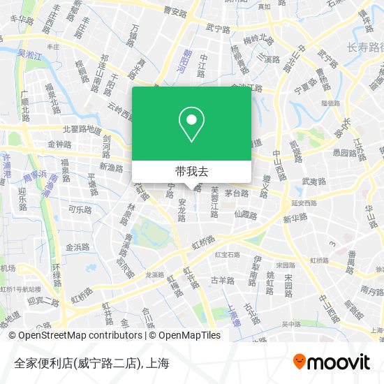 全家便利店(威宁路二店)地图