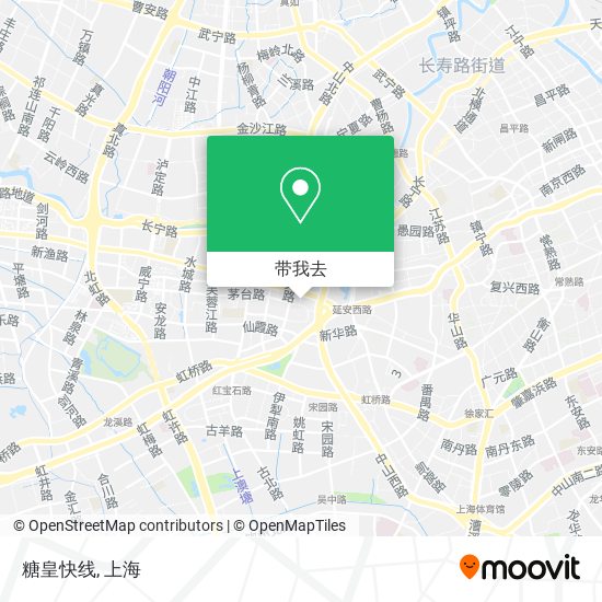 糖皇快线地图