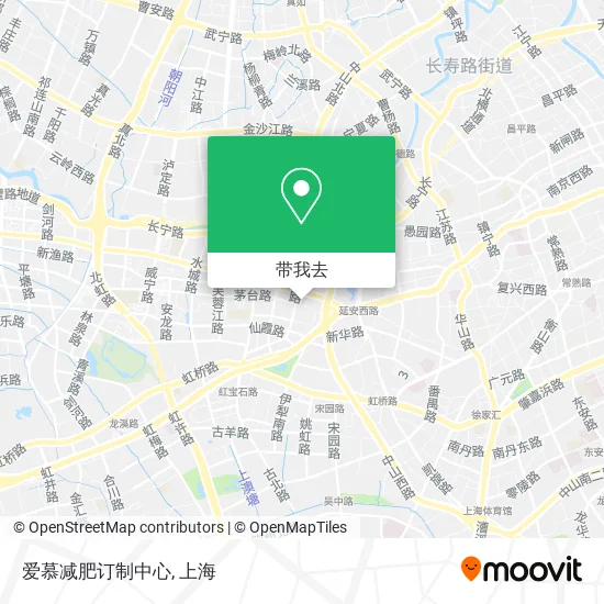 爱慕减肥订制中心地图
