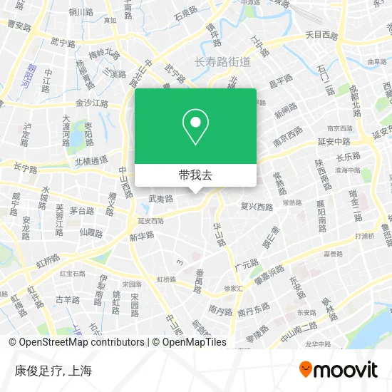 康俊足疗地图