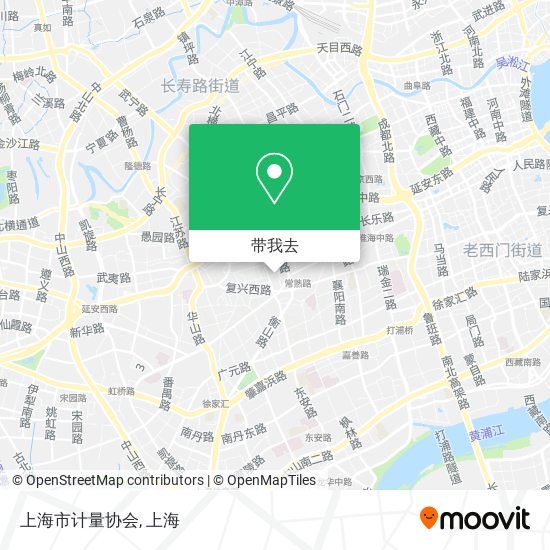上海市计量协会地图