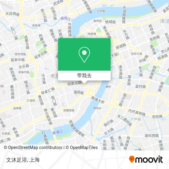 文沐足浴地图
