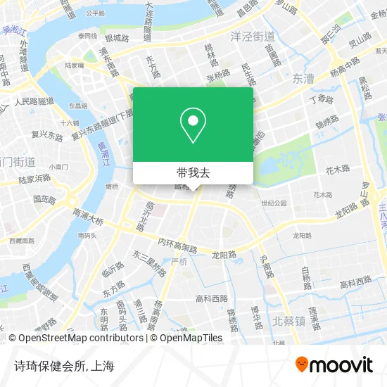 诗琦保健会所地图