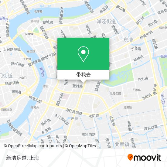 新洁足道地图