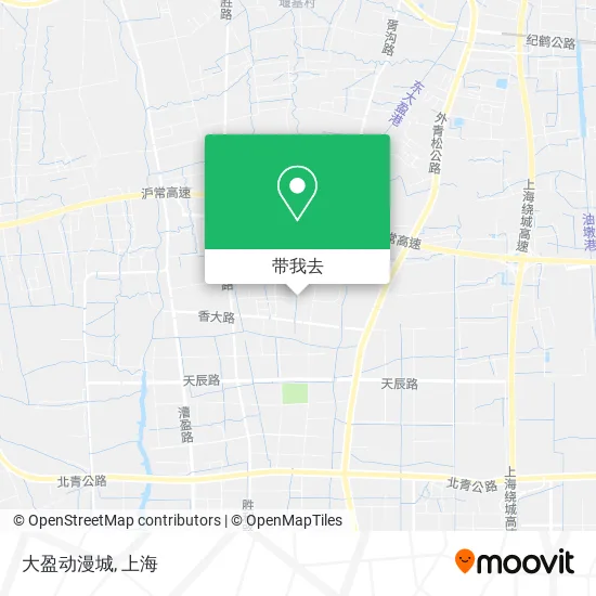 大盈动漫城地图