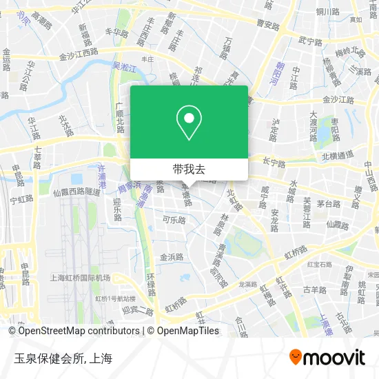 玉泉保健会所地图
