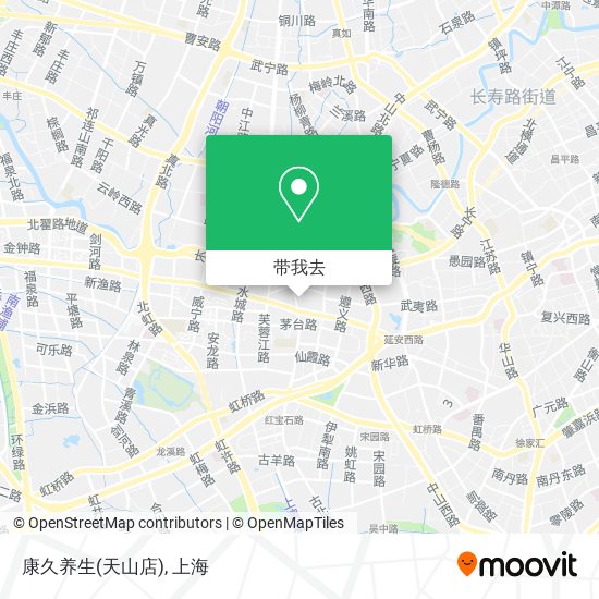 康久养生(天山店)地图