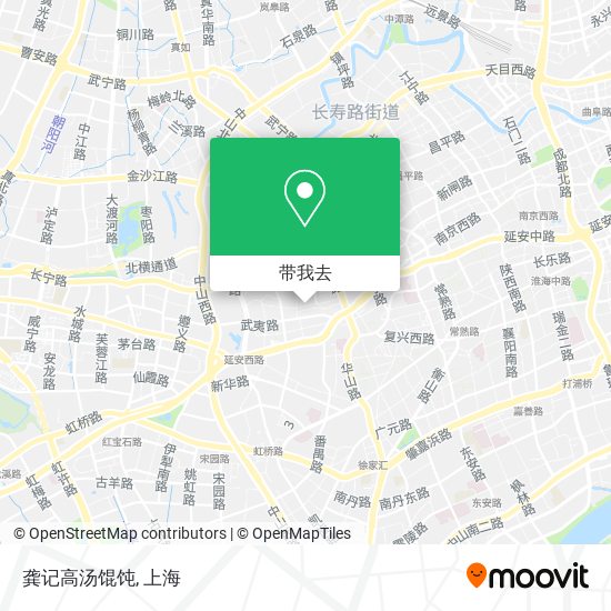 龚记高汤馄饨地图