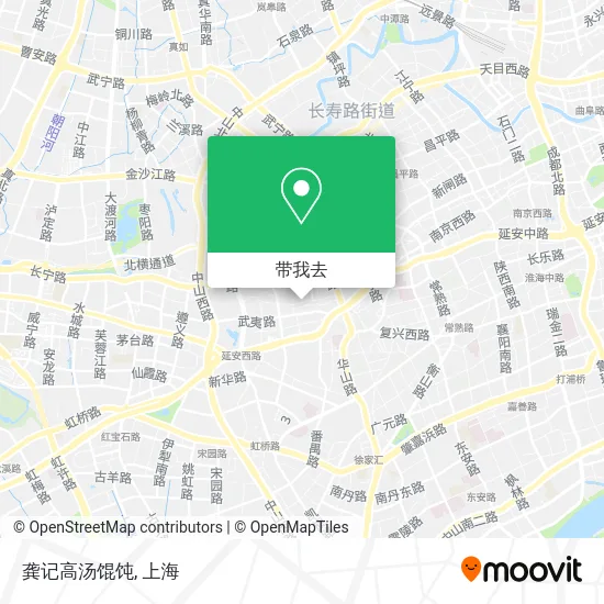 龚记高汤馄饨地图