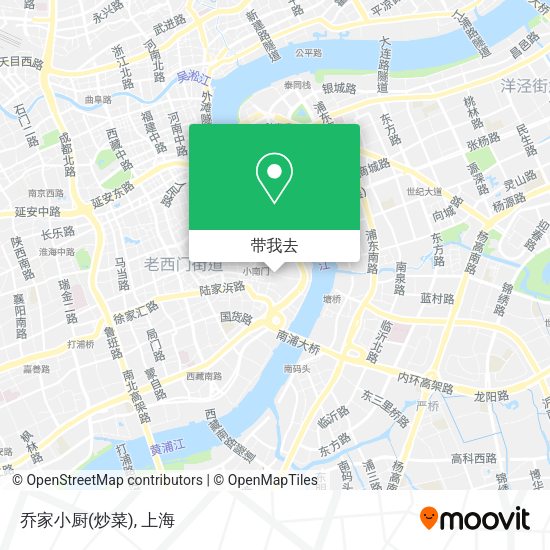 乔家小厨(炒菜)地图