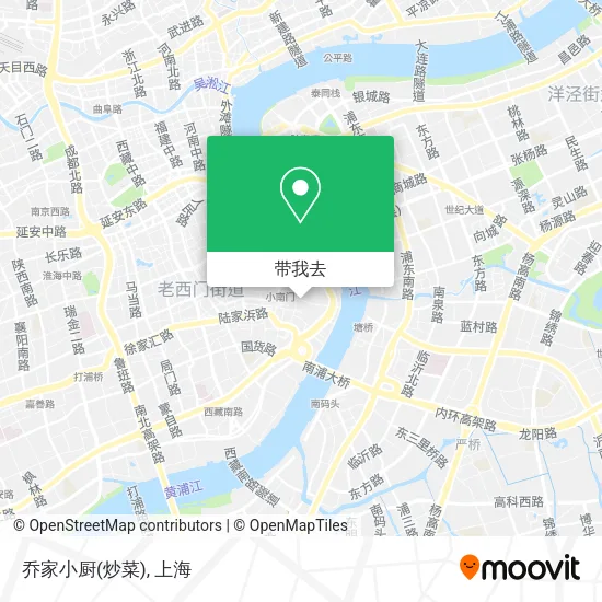 乔家小厨(炒菜)地图