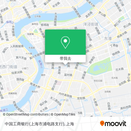 中国工商银行(上海市浦电路支行)地图