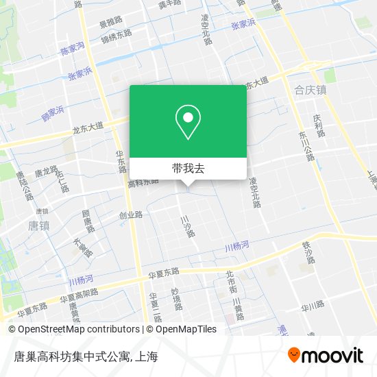 唐巢高科坊集中式公寓地图