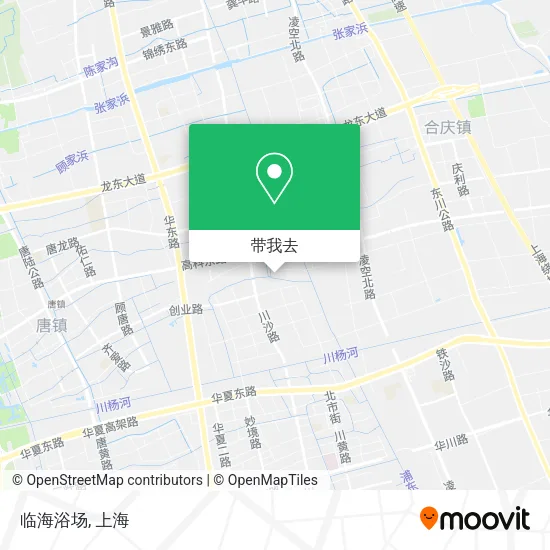 临海浴场地图