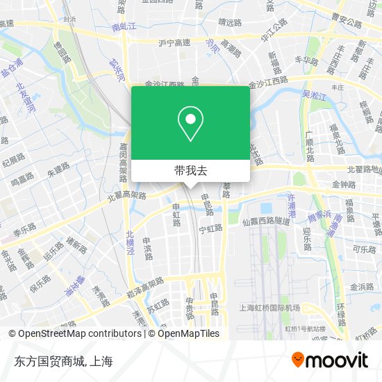 东方国贸商城地图