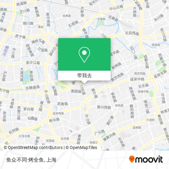 鱼众不同·烤全鱼地图