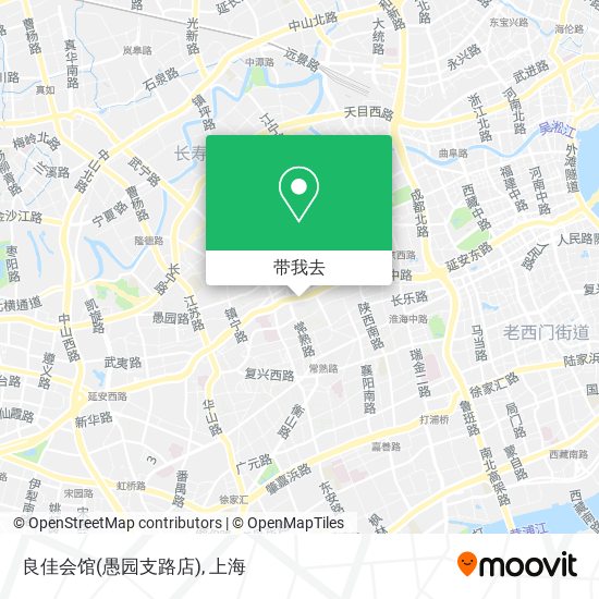 良佳会馆(愚园支路店)地图