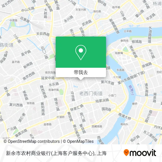 新余市农村商业银行(上海客户服务中心)地图