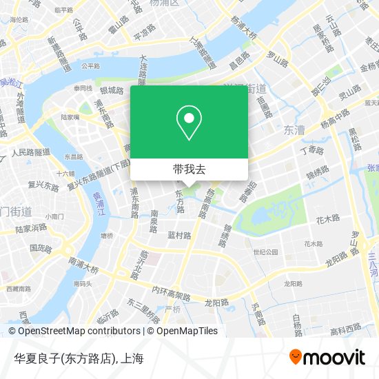 华夏良子(东方路店)地图