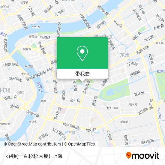乔顿(一百杉杉大厦)地图