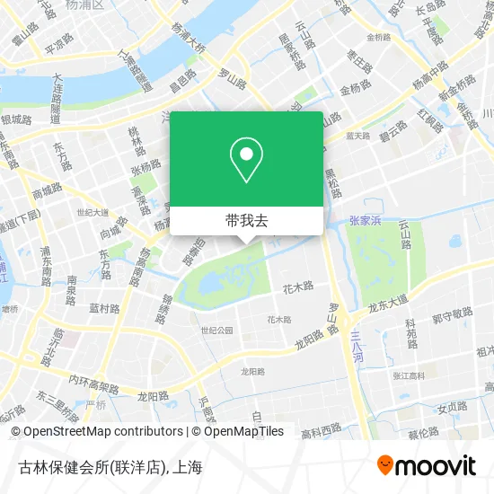 古林保健会所(联洋店)地图