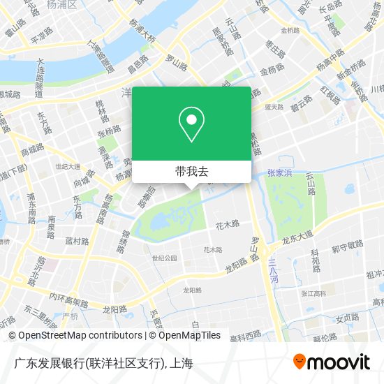 广东发展银行(联洋社区支行)地图