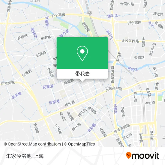 朱家泾浴池地图