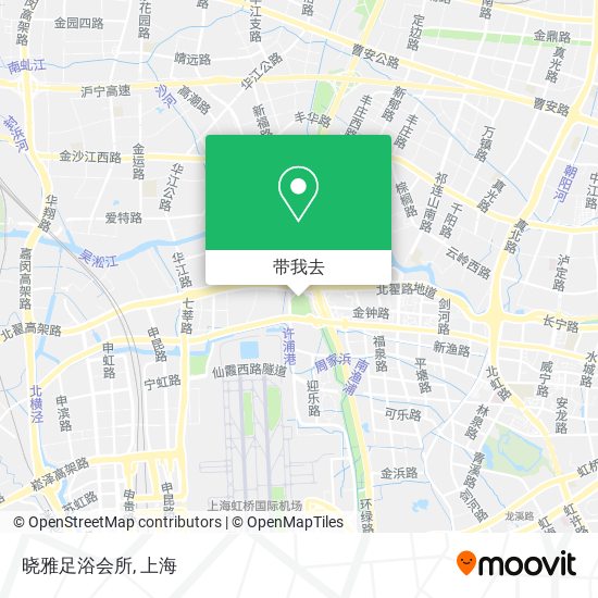 晓雅足浴会所地图