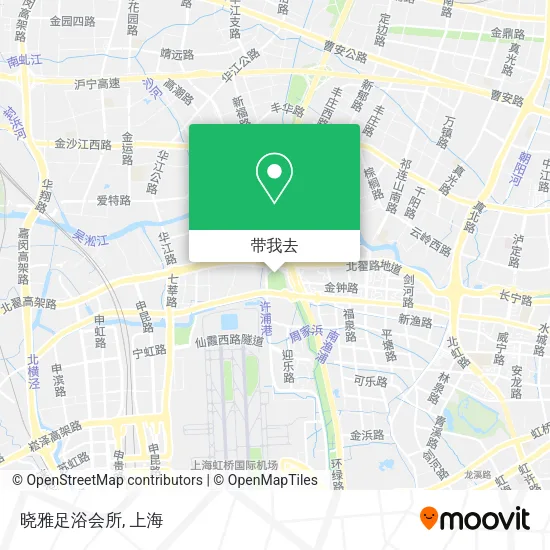 晓雅足浴会所地图
