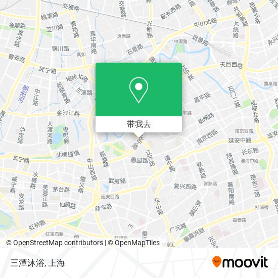 三潭沐浴地图