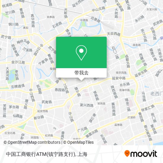 中国工商银行ATM(镇宁路支行)地图