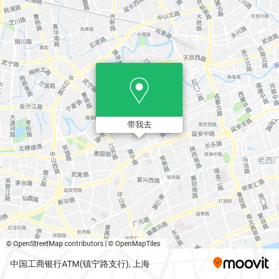 中国工商银行ATM(镇宁路支行)地图