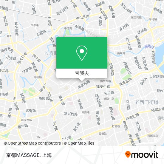 京都MASSAGE地图