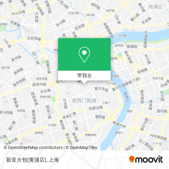 新亚大包(黄浦店)地图