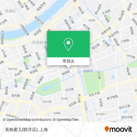 英格蜜儿(联洋店)地图