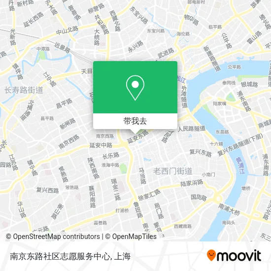 南京东路社区志愿服务中心地图