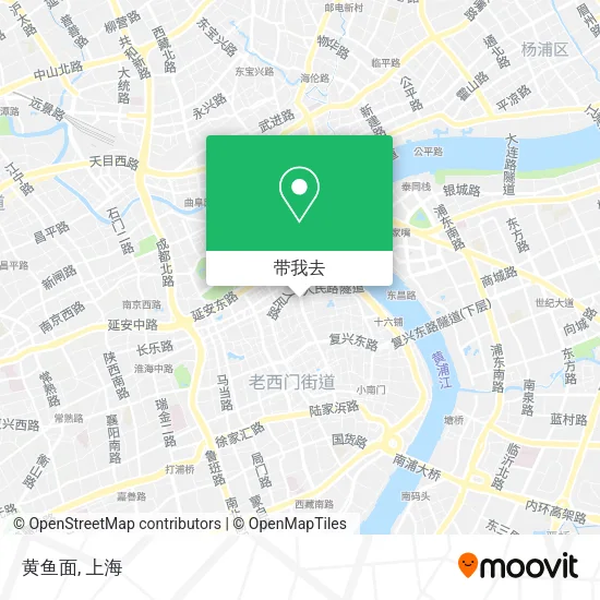 黄鱼面地图