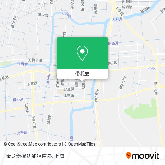 金龙新街沈浦泾南路地图