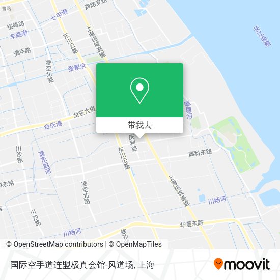 国际空手道连盟极真会馆-风道场地图