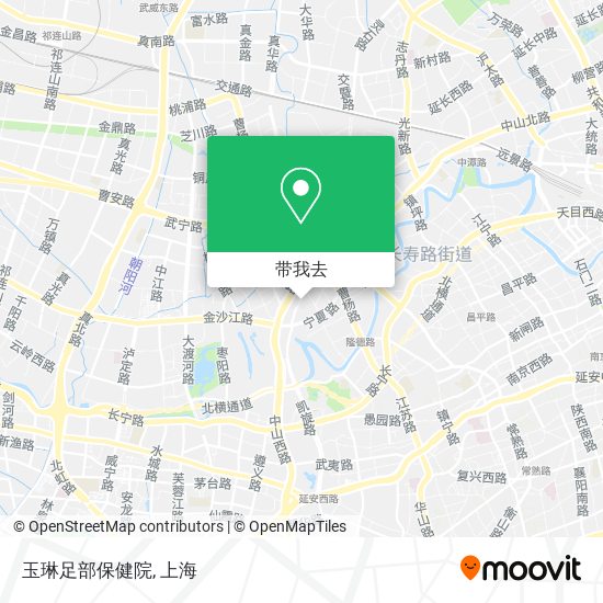 玉琳足部保健院地图