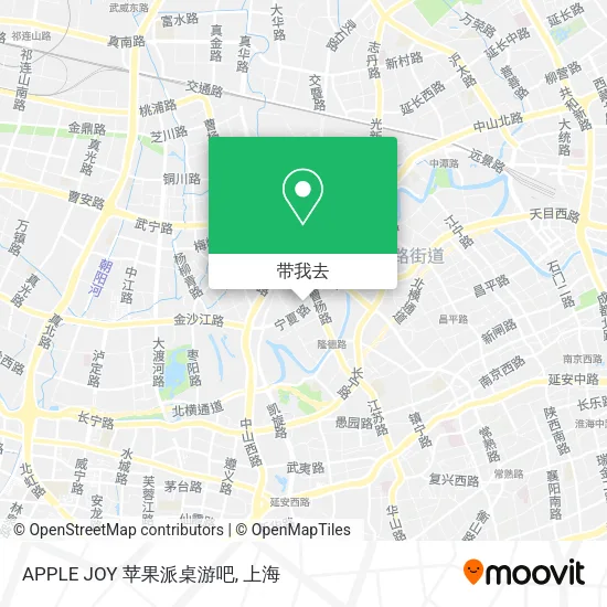 APPLE JOY 苹果派桌游吧地图
