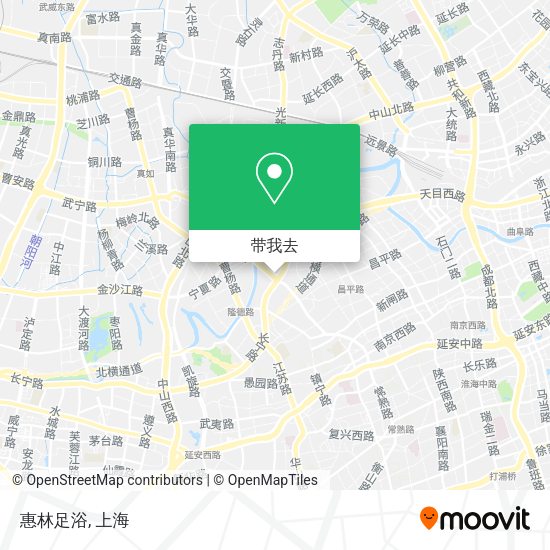 惠林足浴地图