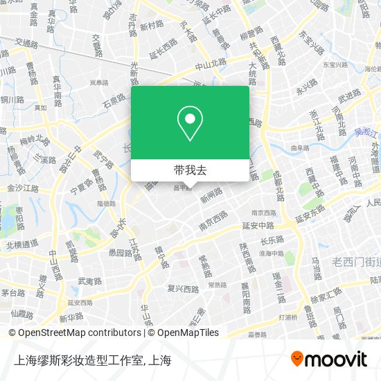 上海缪斯彩妆造型工作室地图