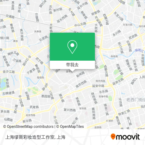 上海缪斯彩妆造型工作室地图