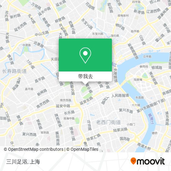 三川足浴地图