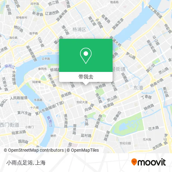 小雨点足浴地图