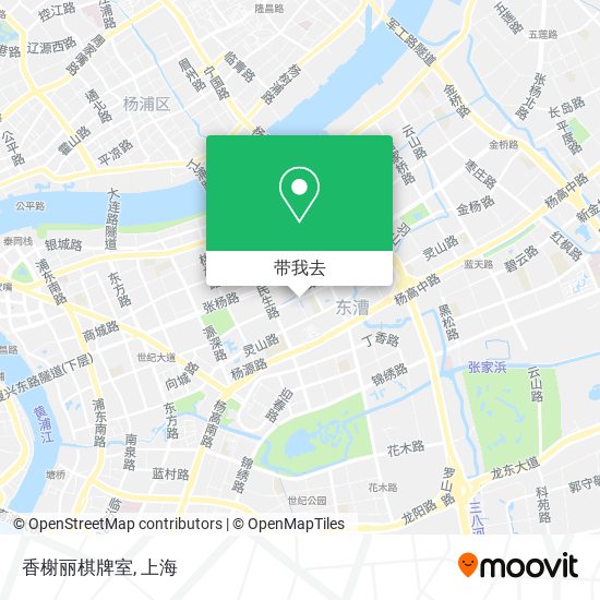 香榭丽棋牌室地图
